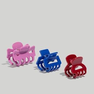 3-Pack Madewell Mini Claw Hair Clips